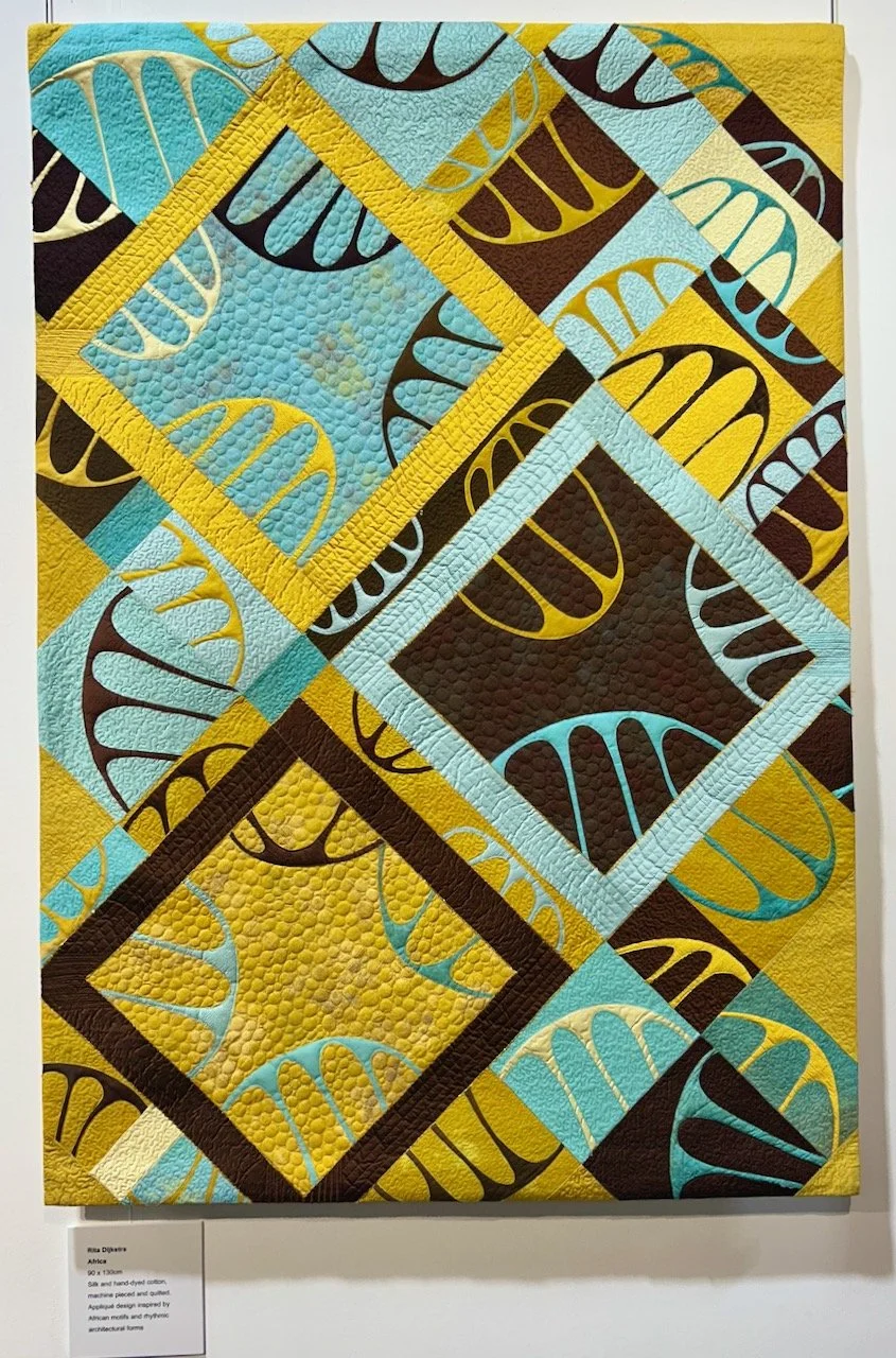 Colour Relationships gallery by Colorminds at the Festival of Quilts 2025