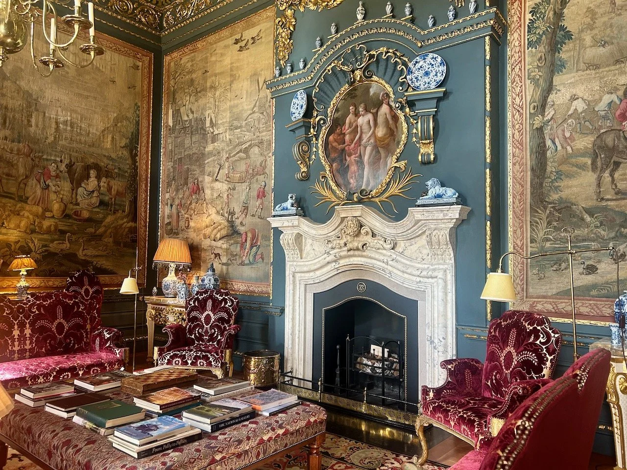 The Tapestry Drawing Room at Castle Howard