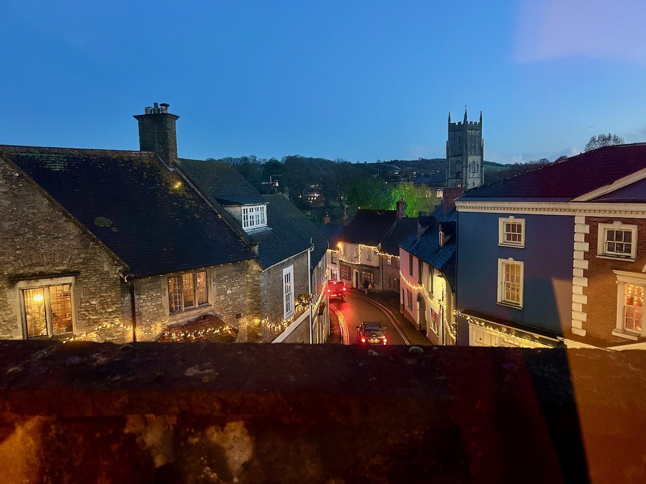 Overnight in Bruton