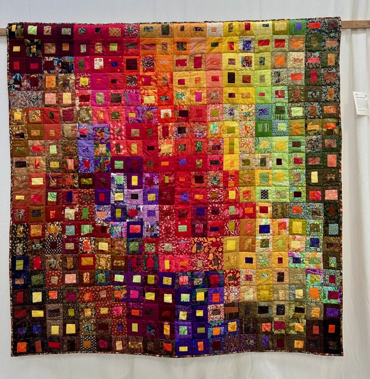 AUTUMN COLOURWASH, SUE JENNINGS AT THE NEWARK QUILT SHOW 2026