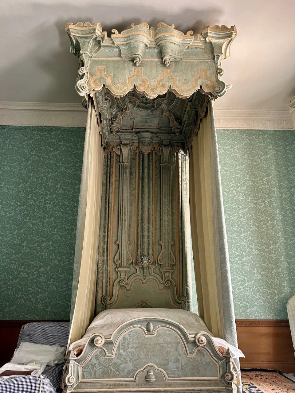 The Blue bedroom at Belton