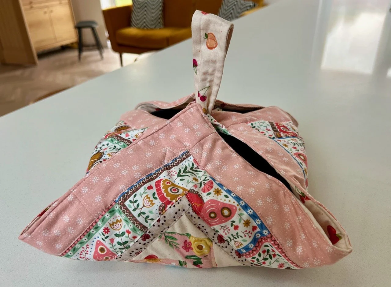 The finished prototype pie carrier