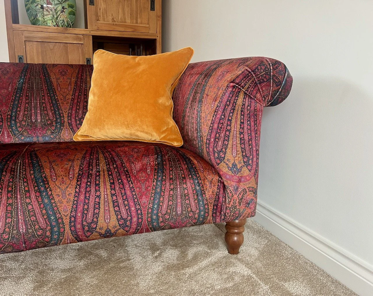 part of the second sofa in our lounge
