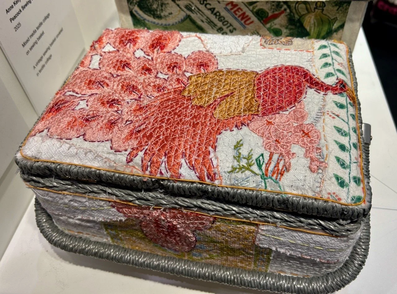 Anne Kelly's textile college covered objects