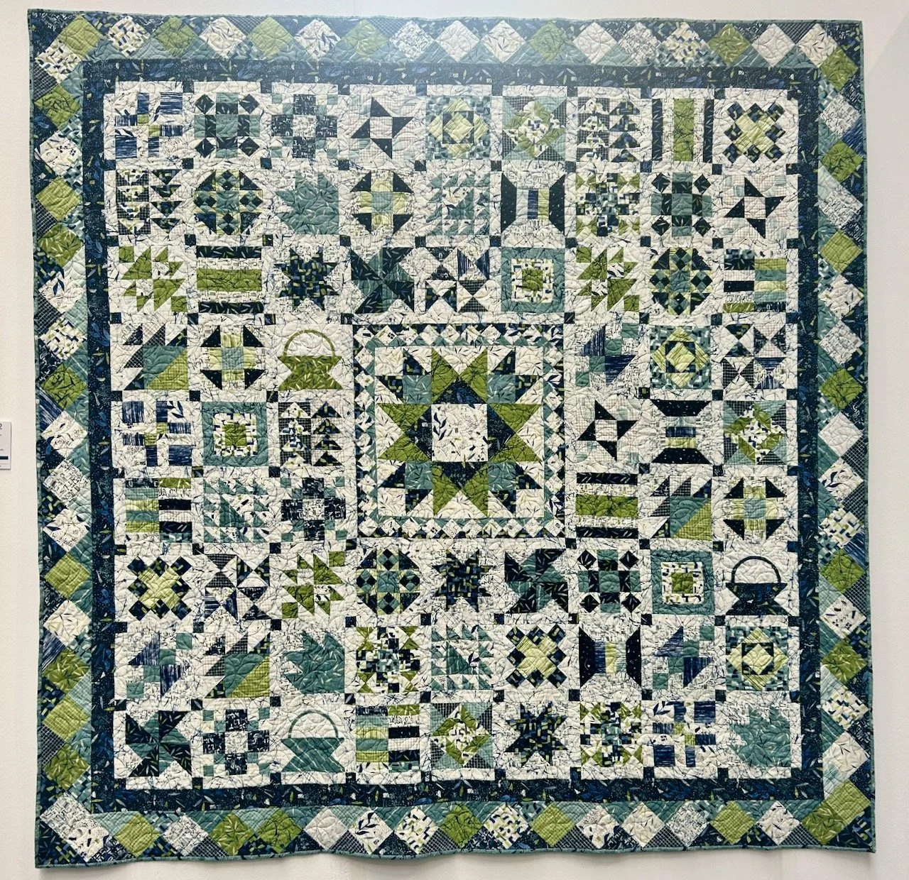 LADY TULIP VARIATION, SALLY FEATHERSTONE - FESTIVAL OF QUILTS 2025