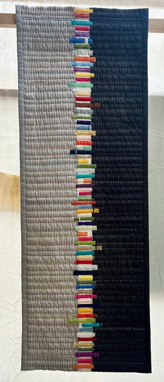 TWELVE TRIANGLES BY JANE SYERS - NEWARK QUILT SHOW JANUARY 2026