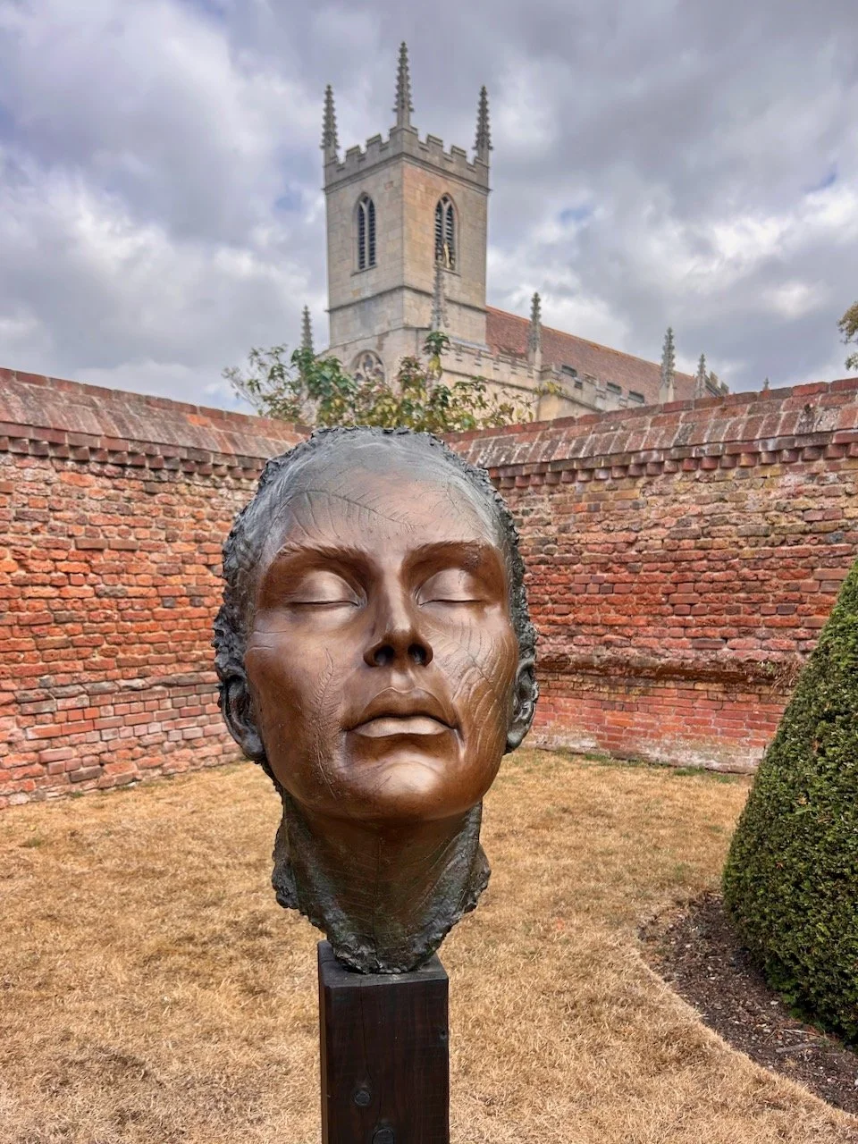 At Doddington Hall for the sculpture trail