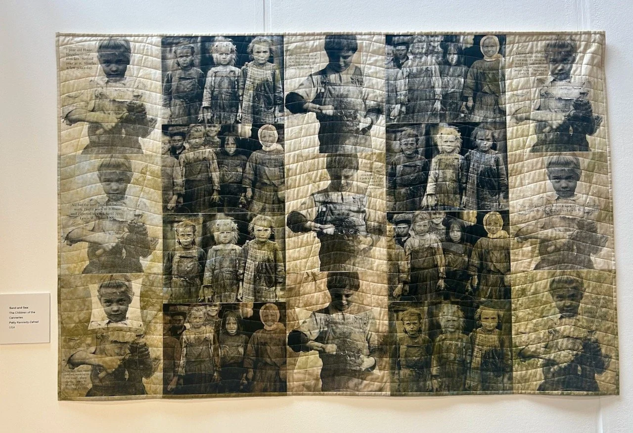 SAND AND SEA, PATTY KENNEDY-ZAFRED - FESTIVAL OF QUILTS 2025