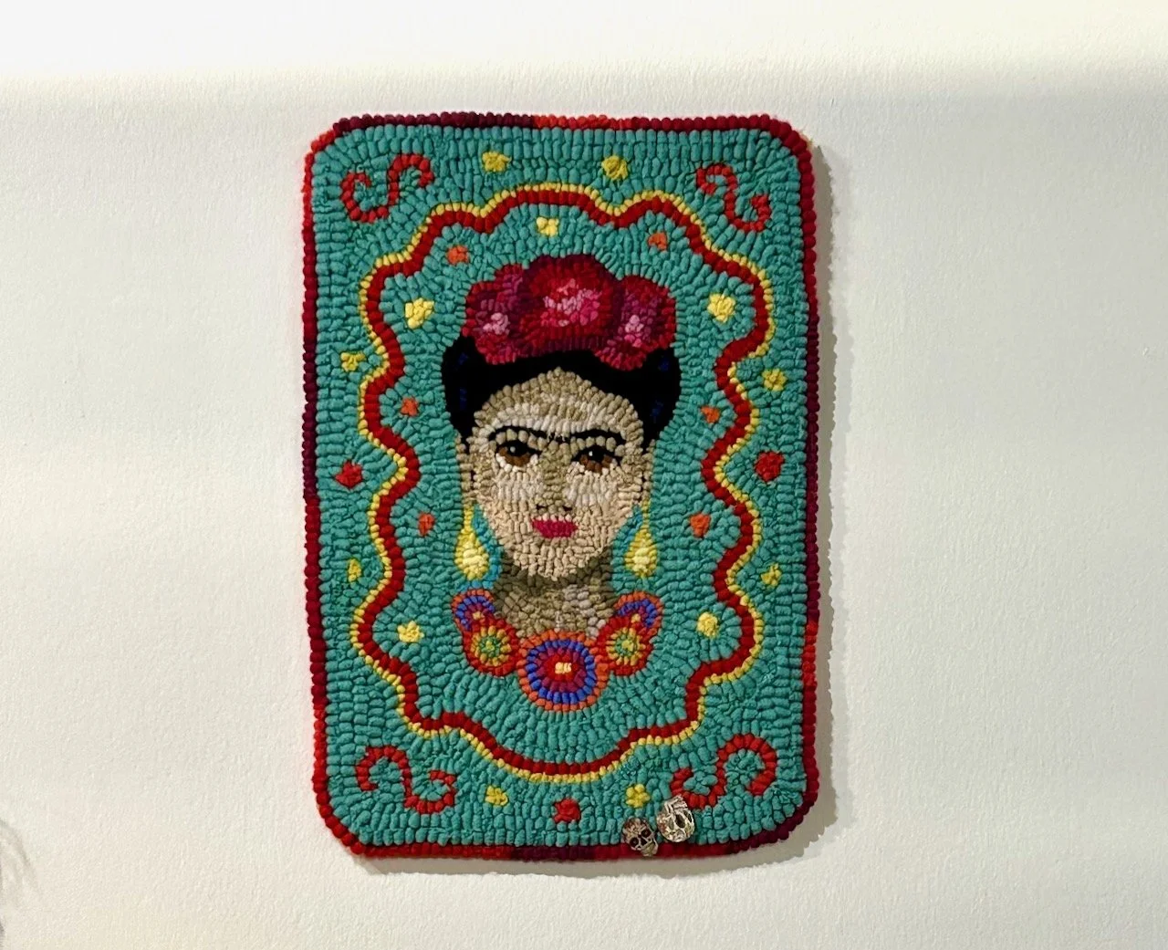 Frida Kahlo, Ebor ruggers, Harrogate Knit & Stitch show 2025