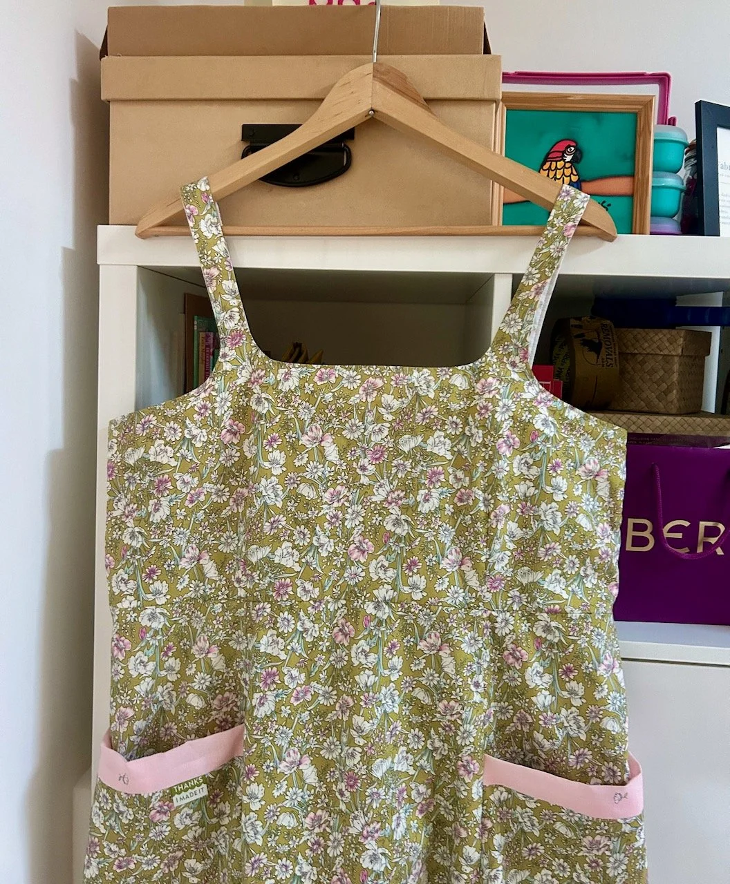 Made the dress, wore the dress