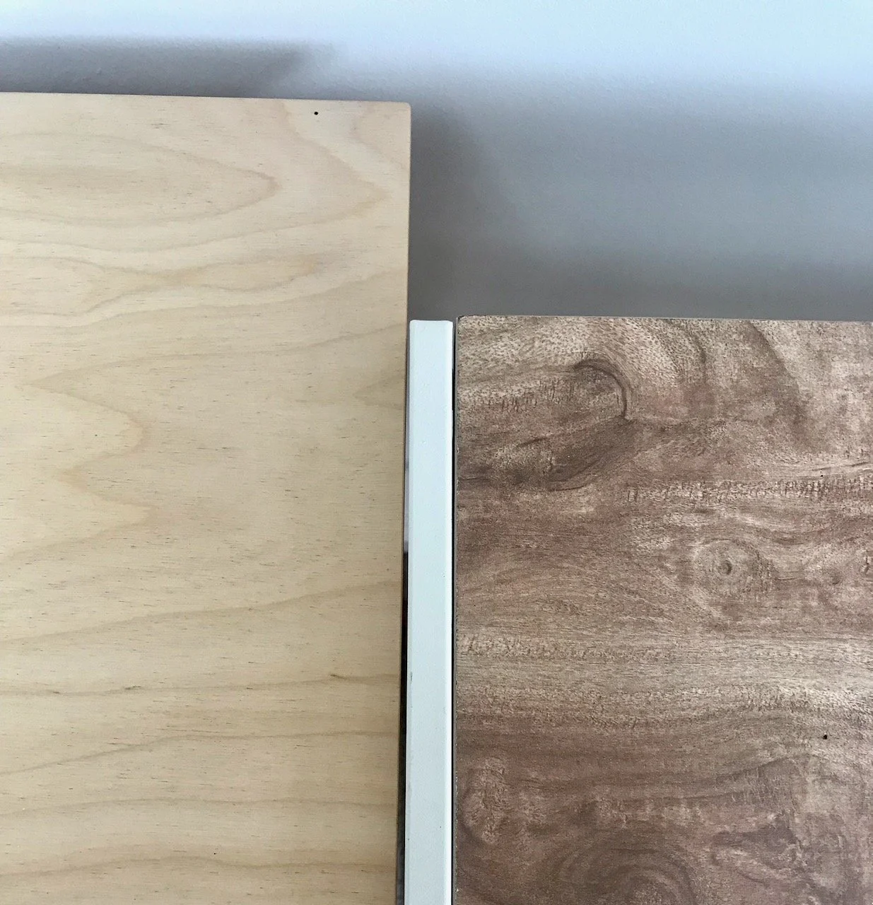 Almost 3 inches difference in the depth of the desks