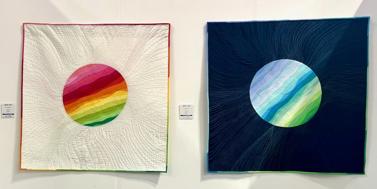 CURVE STUDY, KAT MOLESWORTH - FESTIVAL OF QUILTS 2025