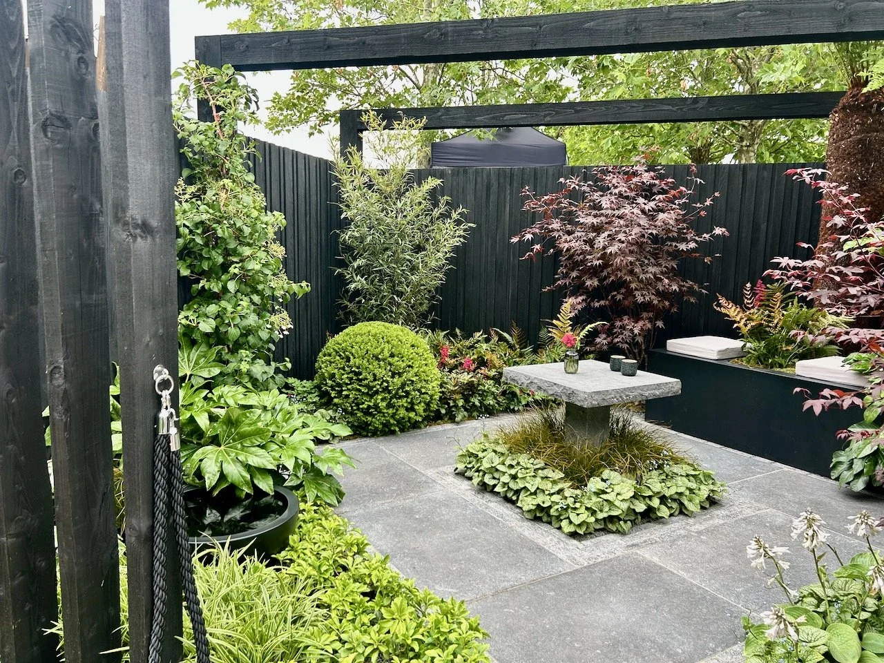 Greenhouse Noir garden at Gardeners' World Live 2026