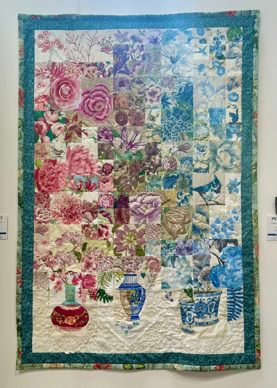 FLORAL ABUNDANCE, JENNY BRADBURY - FESTIVAL OF QUILTS 2025
