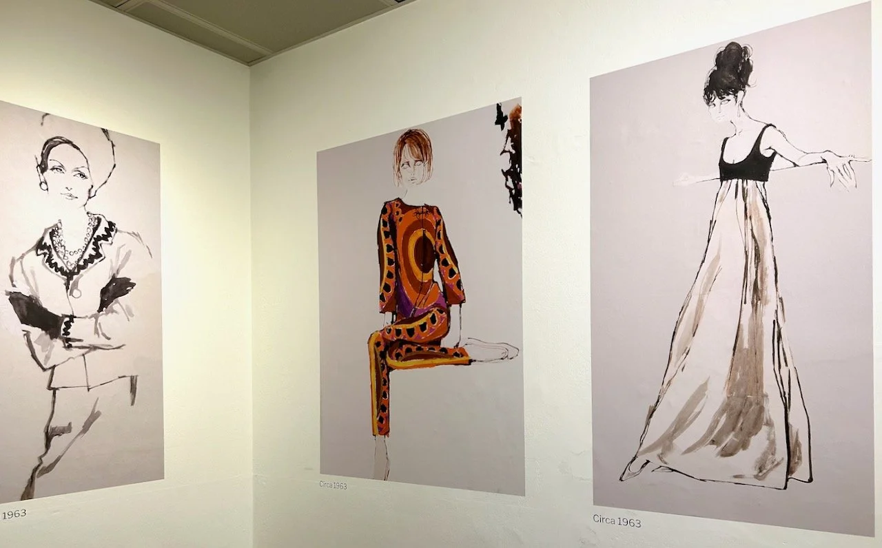 Three illustrations by Barbara Hulanicki from c 1963