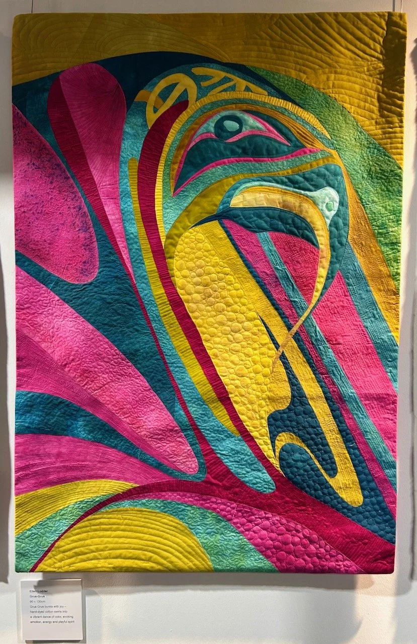 Colour Relationships gallery by Colorminds at the Festival of Quilts 2025