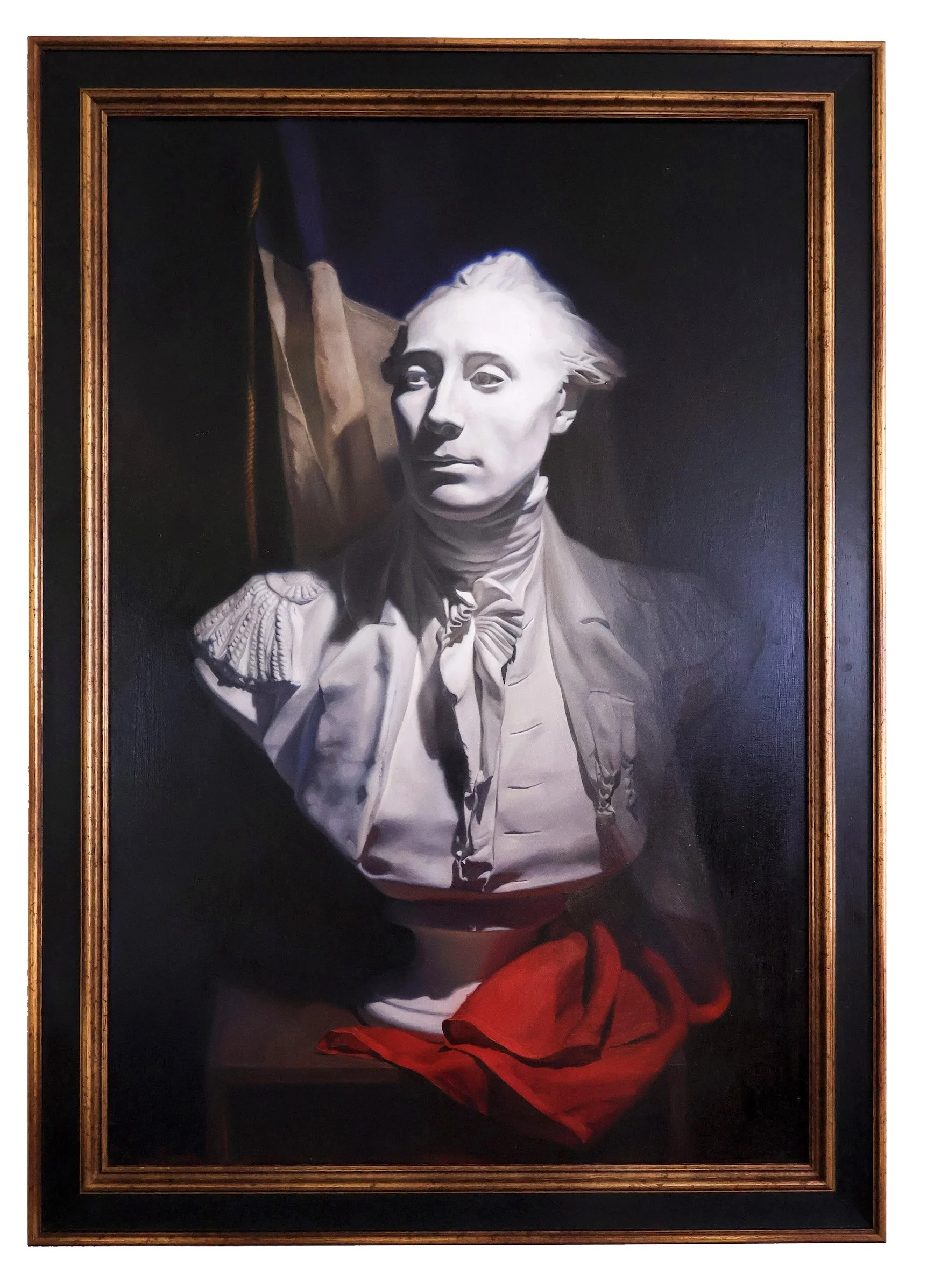   Marquis de Lafayette , 2026 Oil on panel, 40 × 28 in (101 × 71 cm) Project:  Classical Realism  