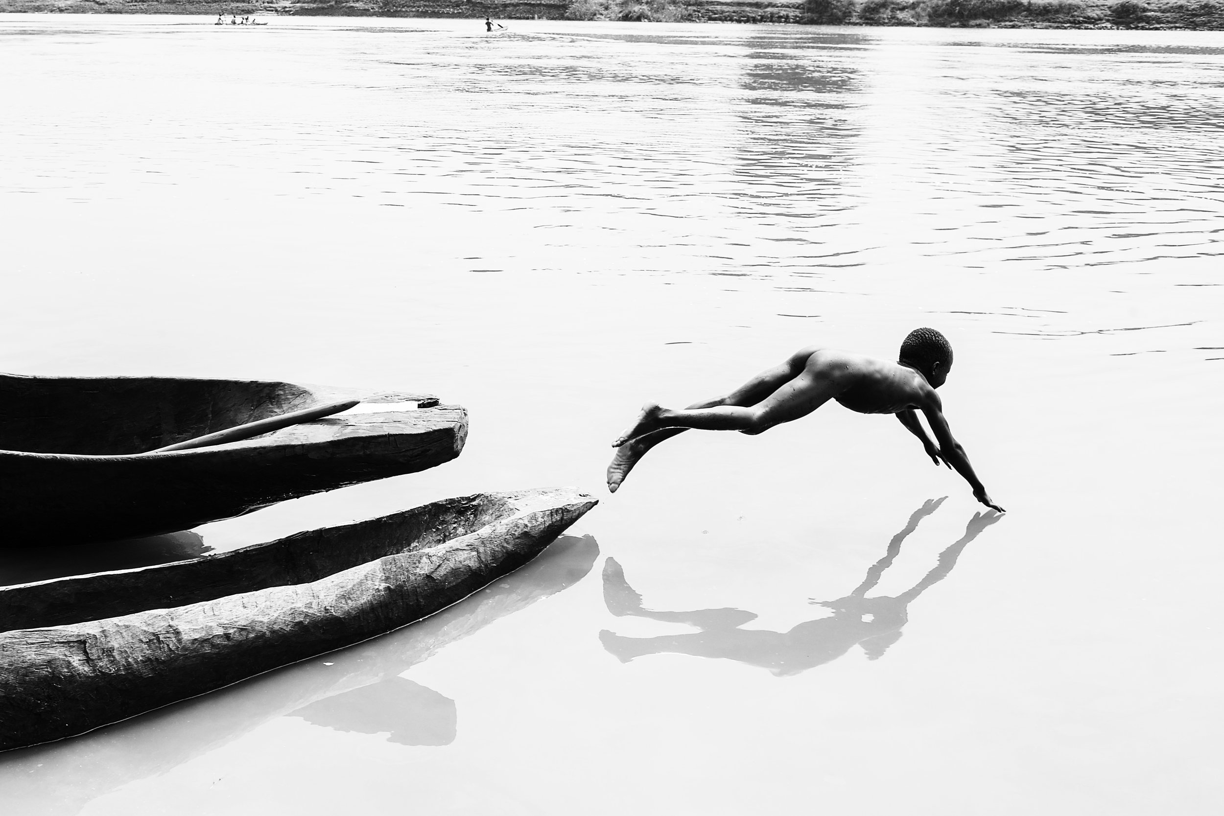 River crossing in Ethiopia