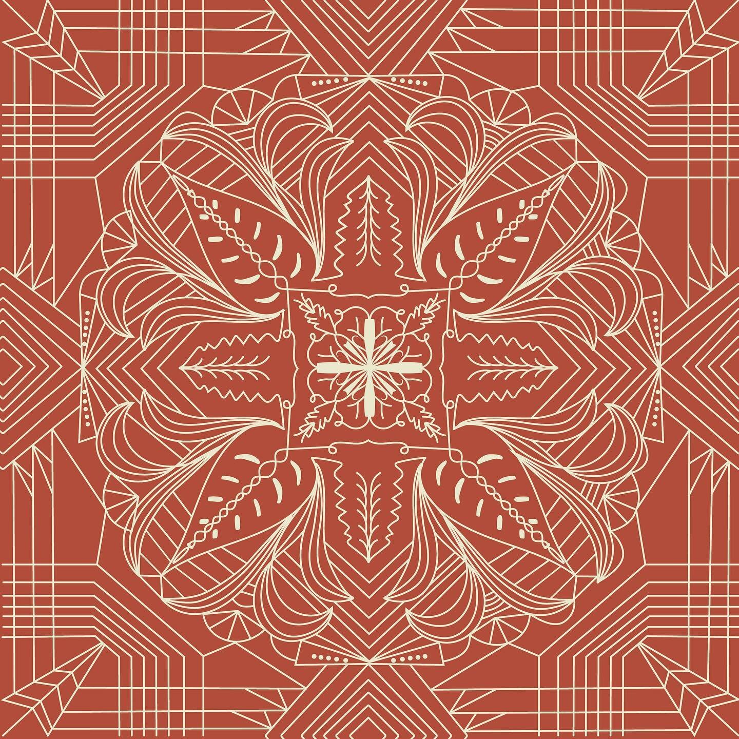 Terracota mandala for today 😊

#ihavethisthingwithpattern
#creativelife #surfacedesign #surfacepatterndesign #artlicensing #surfacepattern #repeatpattern 
 #patternlove #carolinaabarca #carolinaabarcadesign #mandala #notthekingmusic