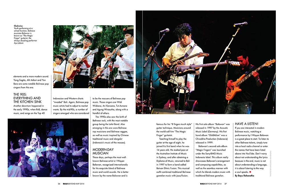 Bali and Beyond Magazine, May 2014