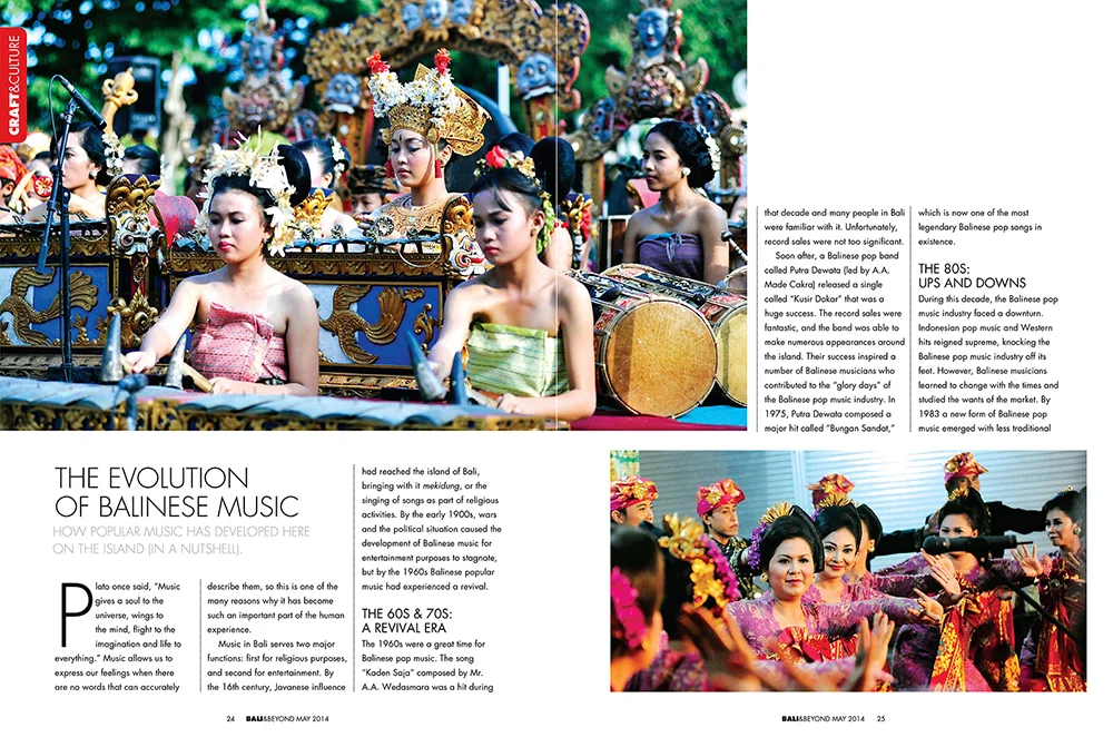 Bali and Beyond Magazine, May 2014