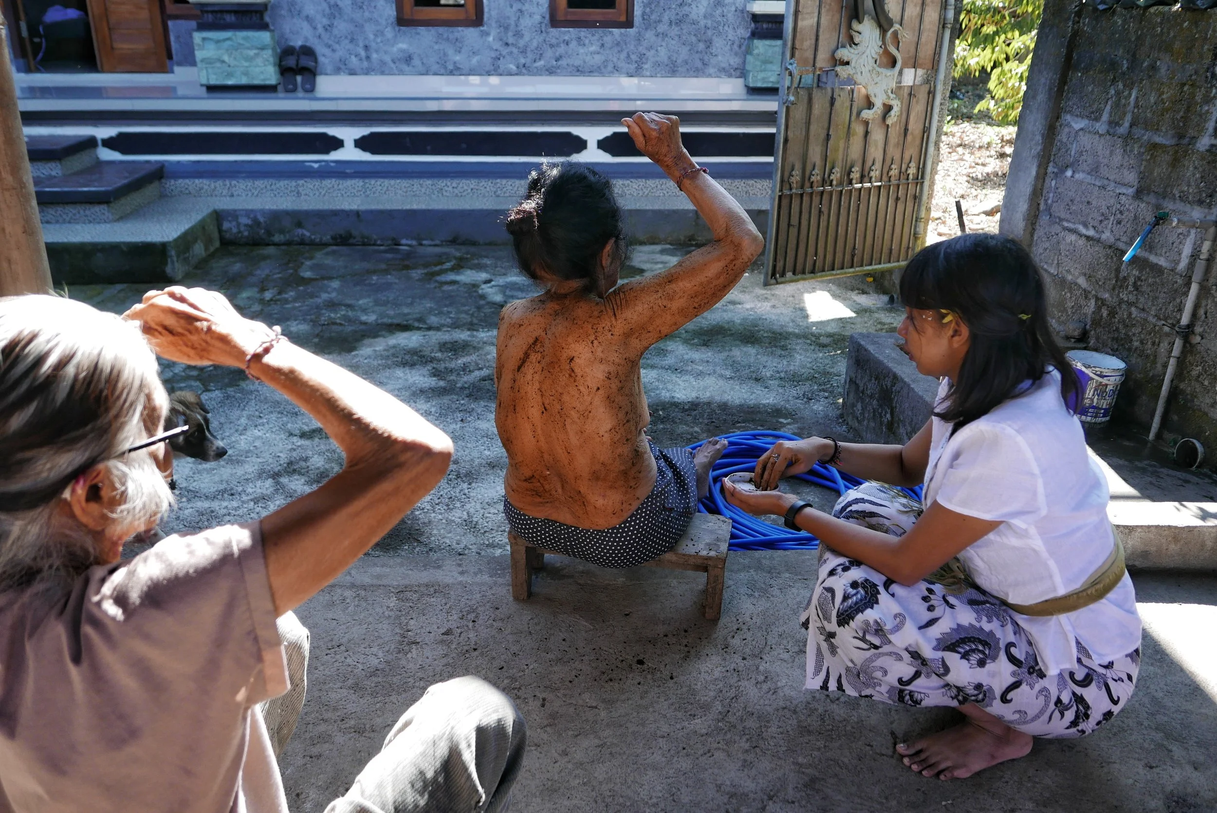 'Meboreh'. Banyuatis, Buleleng - July, 2019