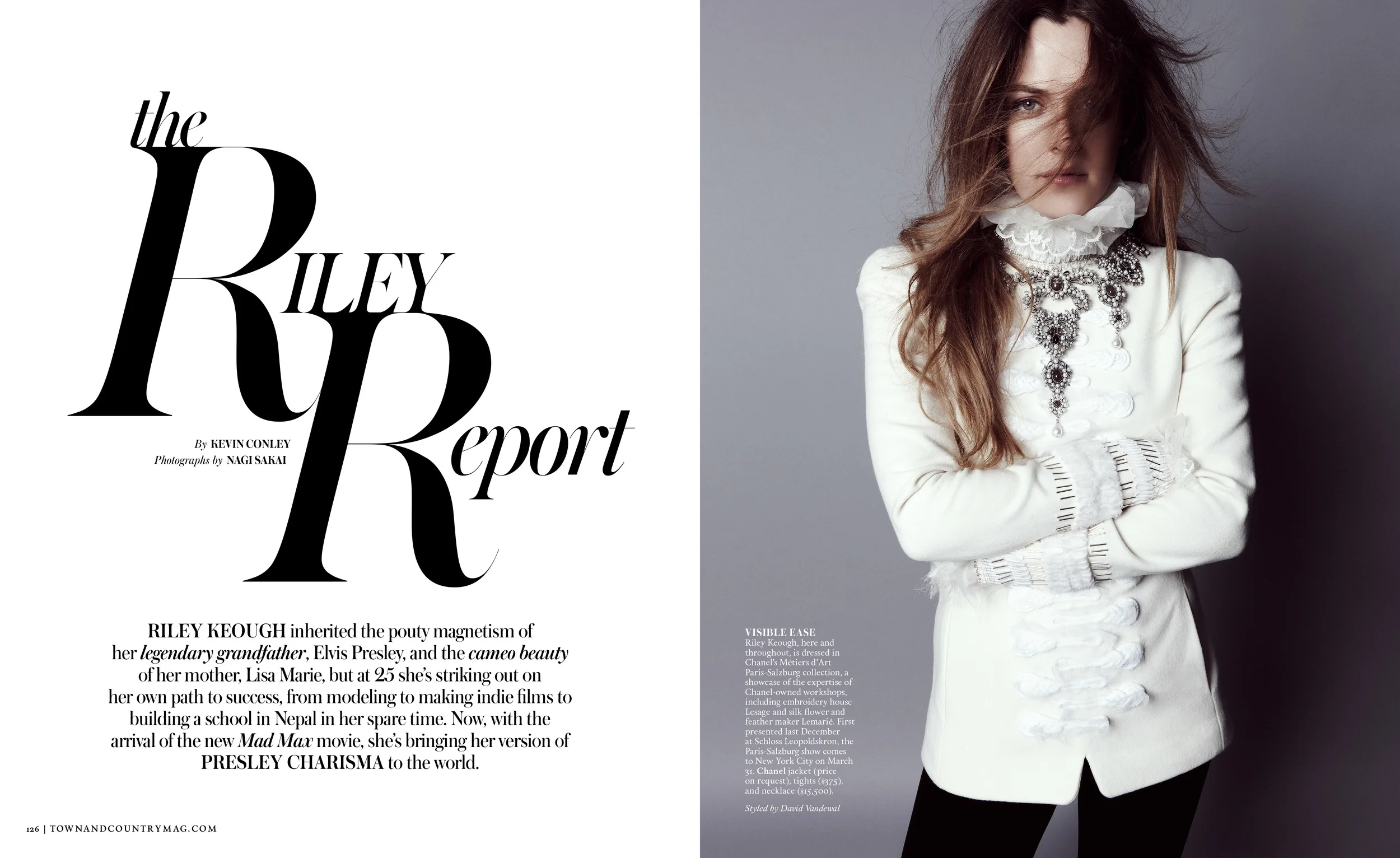 Cover Stories, Features and Front-of-Book editorial pages designed for Town&Country , from October 2014 to February 2017, where I served as its Deputy Art Director in collaboration with Design Director, Kristin Fitzpatrick, and former Executive Artistic Director, Alex Gonzalez. Sample pages reflected redesigned elements as well as new typographic styling that I implemented into the magazine. The front-of-book pages include still life photographs that I art directed, on set, with a team of photographers and stylists.