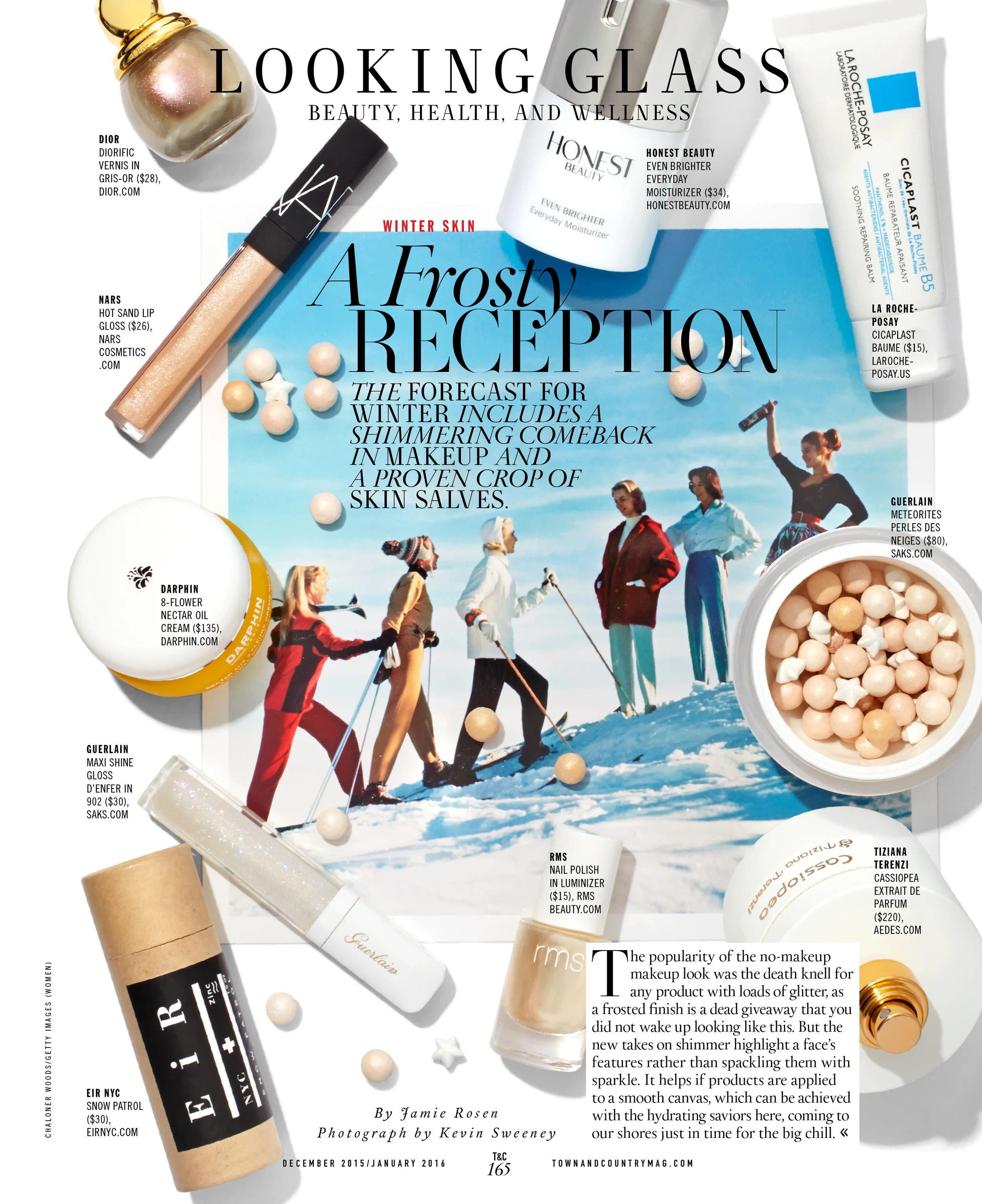 Front-of-Book pages designed for Town&Country that reflect the May 2015 redesign by incoming Executive Design Director, Alexander Wiederin. Select pages include still life photographs that I have art directed, on set, with our team of photographers and stylists (including all beauty images).
