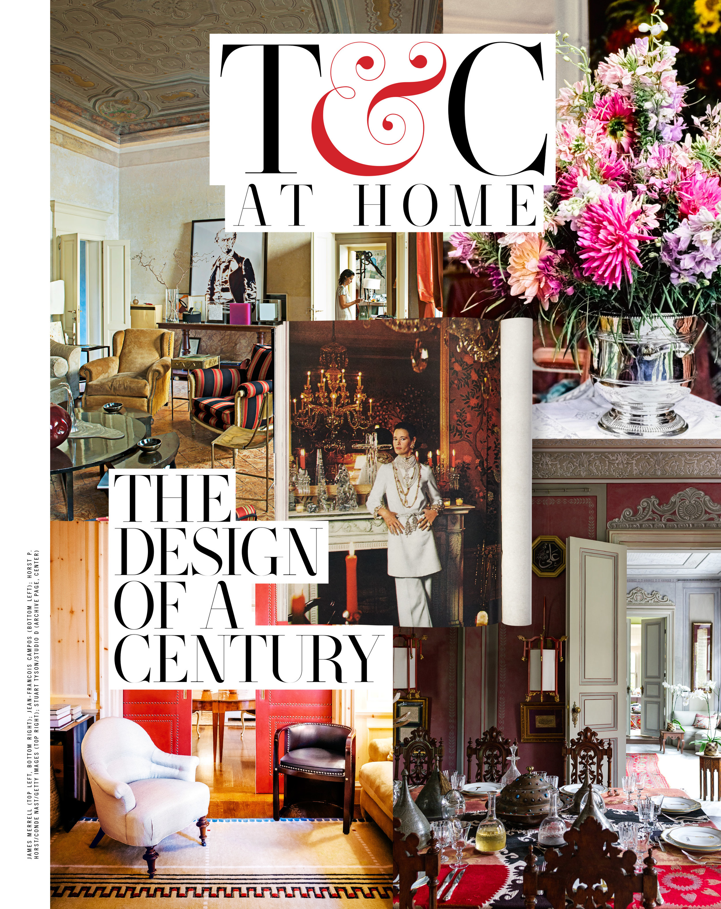  Advertiser-sponsored '100 Years of Design'&nbsp;package art directed and designed for &nbsp; Town&amp;Country  . 