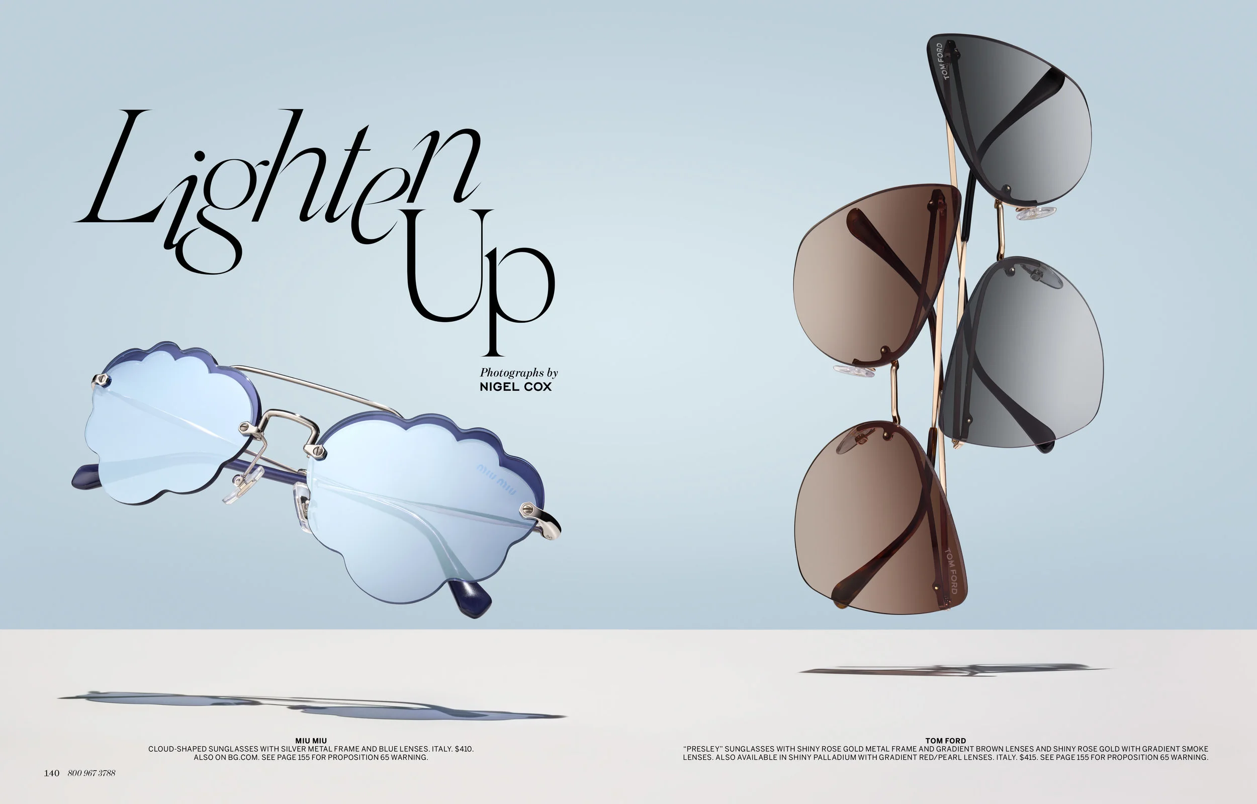 Features and Front-of-Book editorial pages designed for Bergdorf Goodman Magazine , from April 2018 through April 2019, where I served as its Art Director. Select samples include photoshoot creative direction / concepts and subsequent on-set photo art direction, still life styling, redesigned sections and the implementation of all-new typefaces into the BG identity. Liaised between BG and its printer for the September 2018 issue to ensure proper print production and file release.