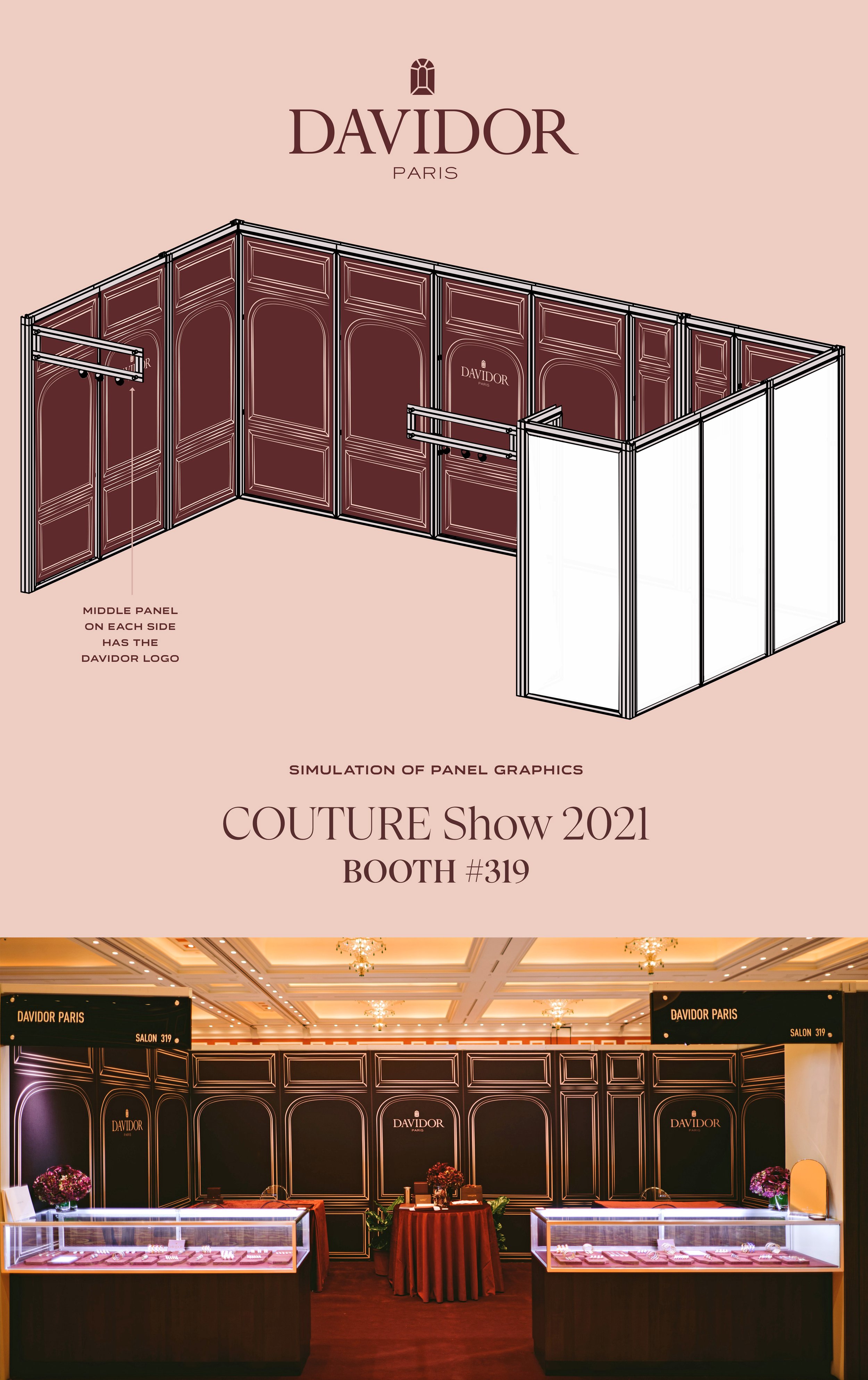  COUTURE Show 2021 Exhibition Booth Graphics 