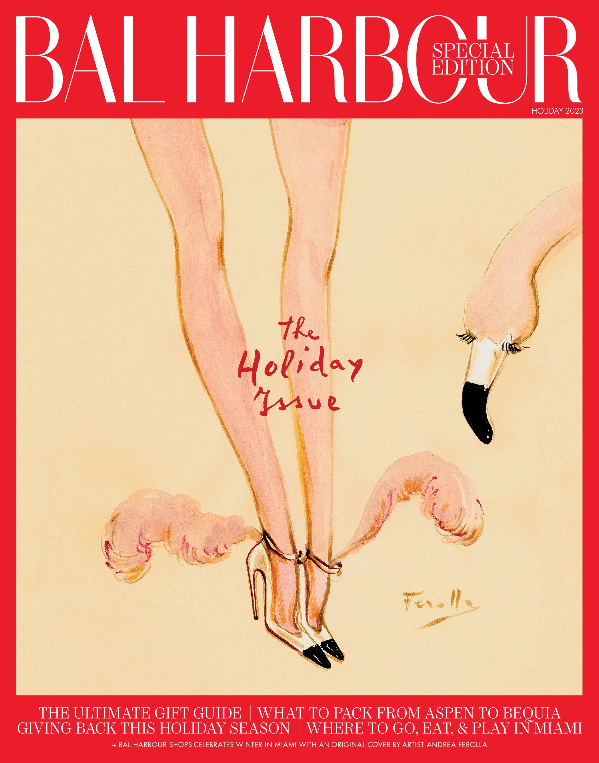 Covers, features and other editorial pages designed for Bal Harbour Shops , where I’ve been the magazine’s Art Director since the Spring of 2023. These include being part of the inaugural 11x14” special edition issues, which have been produced tw