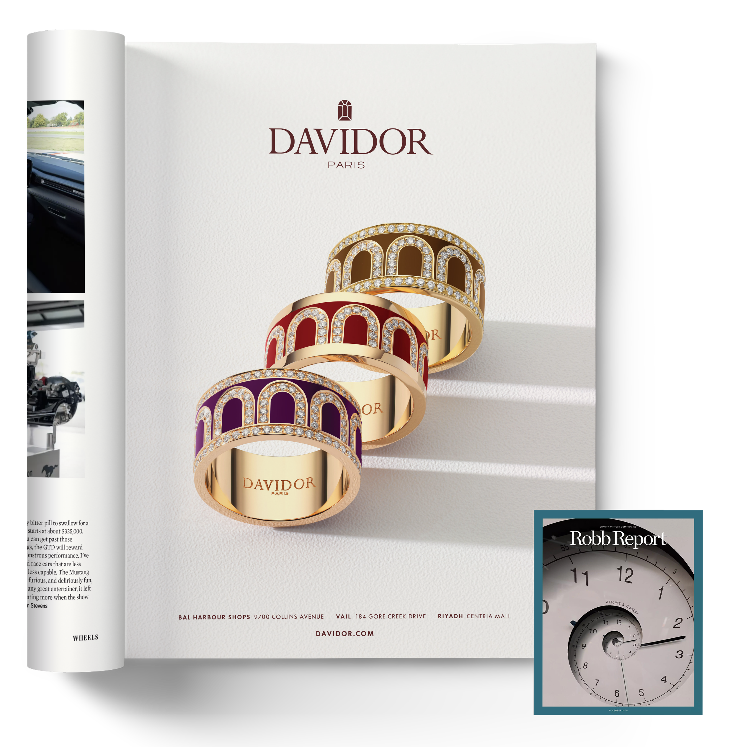   Robb Report  November 2025 Magazine Advertisement 