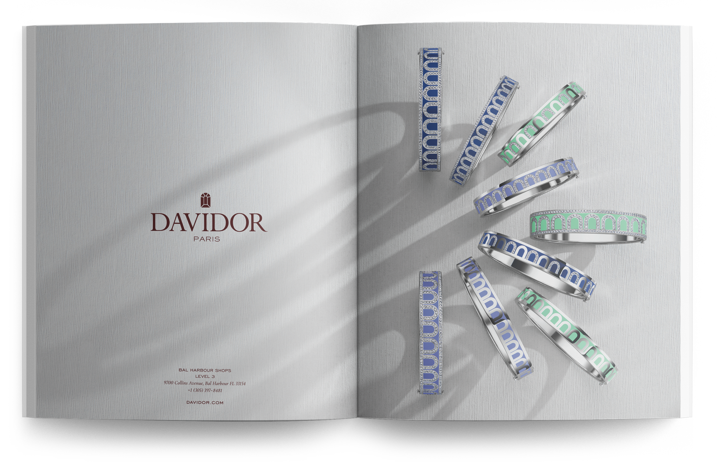  Bal Harbour Shops  Fall/Winter 2022 Magazine Spread Advertisement 