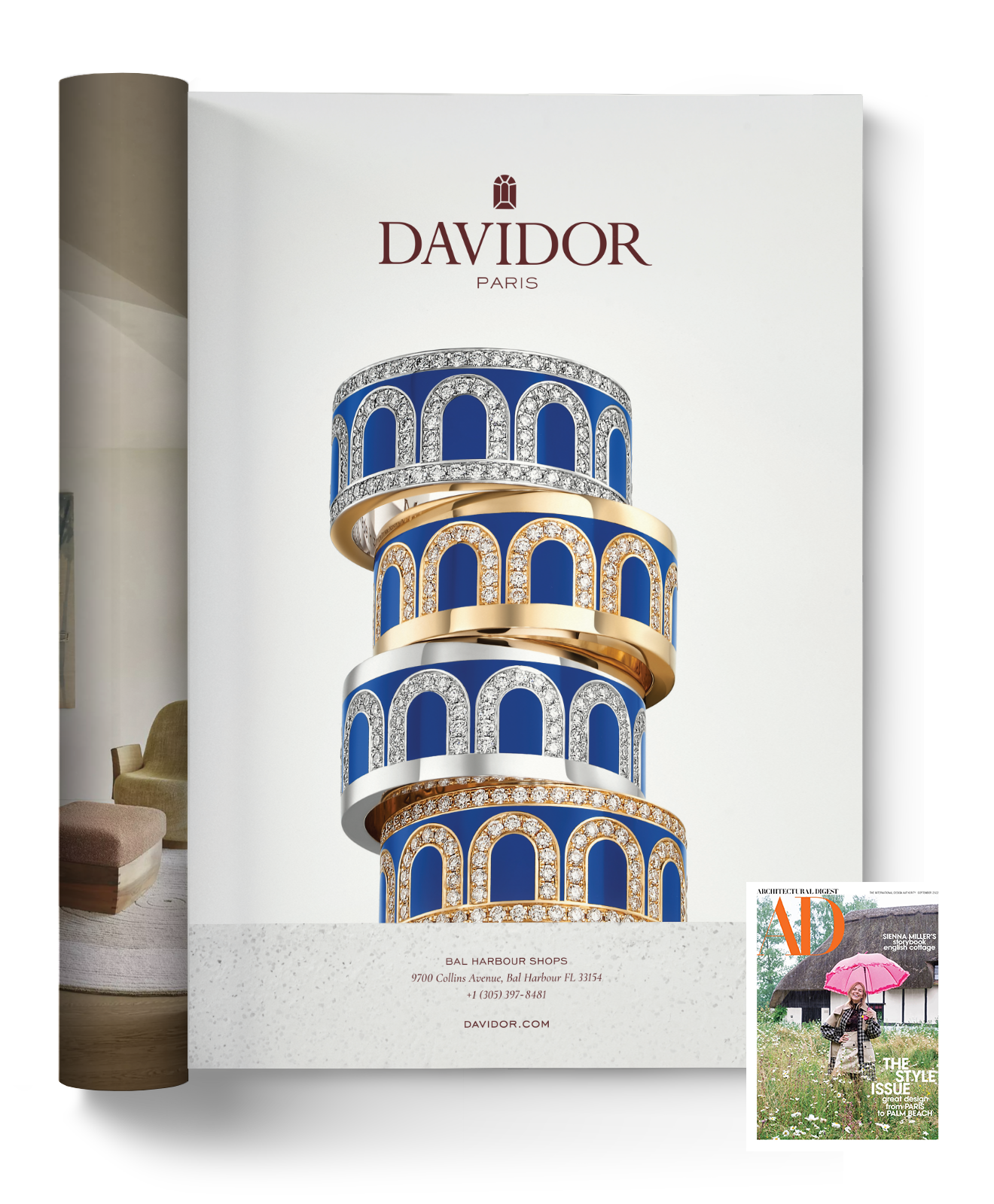   Architectural Digest  September 2022 Magazine Advertisement  (South Florida Region)  