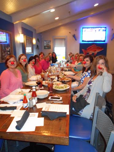 Our nurses with their red noses