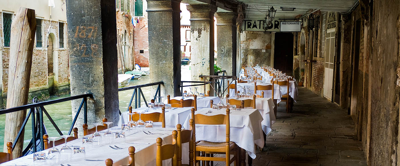  Tucked away restaurant in Venice 