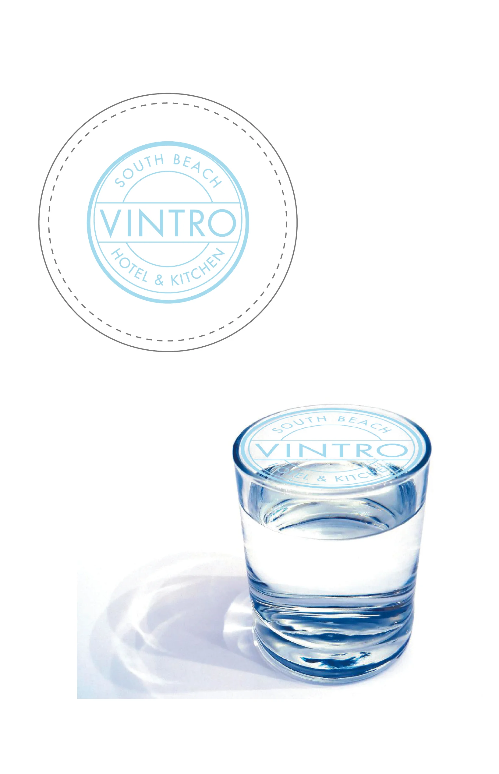 glass of water