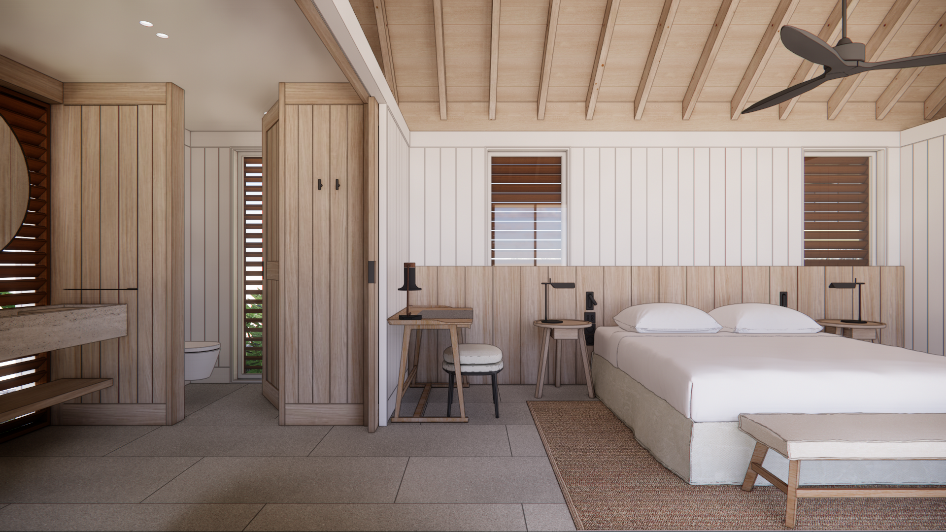 villa sicrier, st jean  St Barth