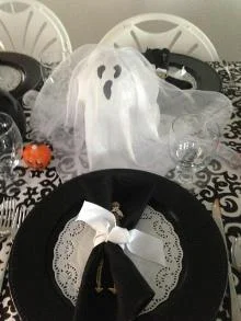 halloween table decoration