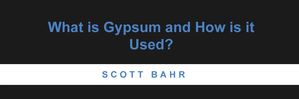 What is Gypsum and How is it Used? — Bit Service Company