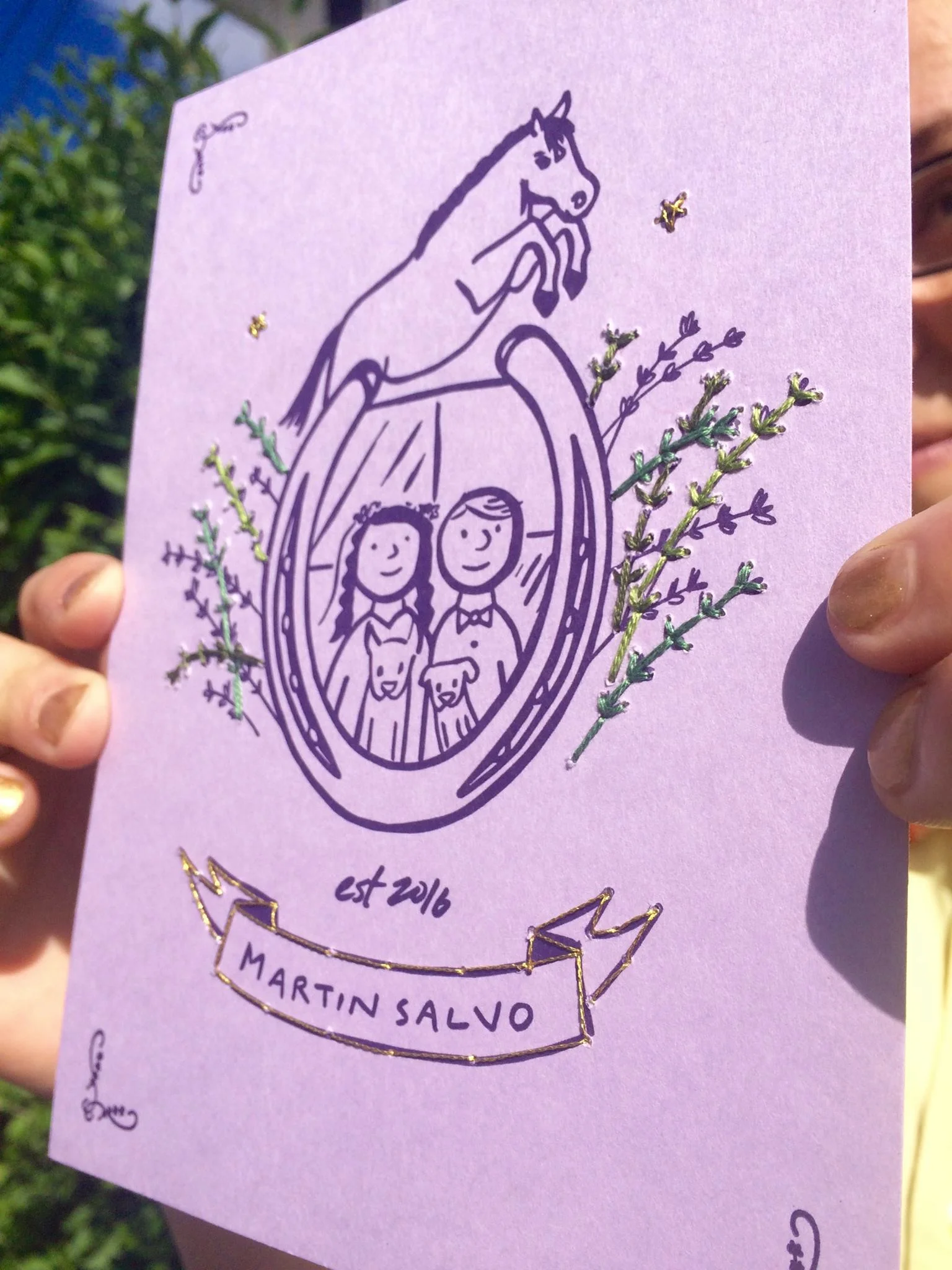 Wedding Invitations for Jahna and Megan