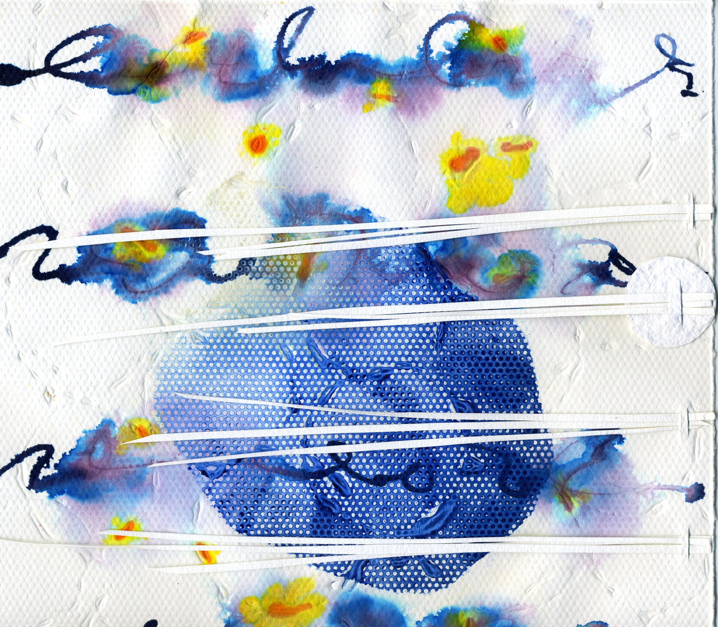 Abstract In Blue