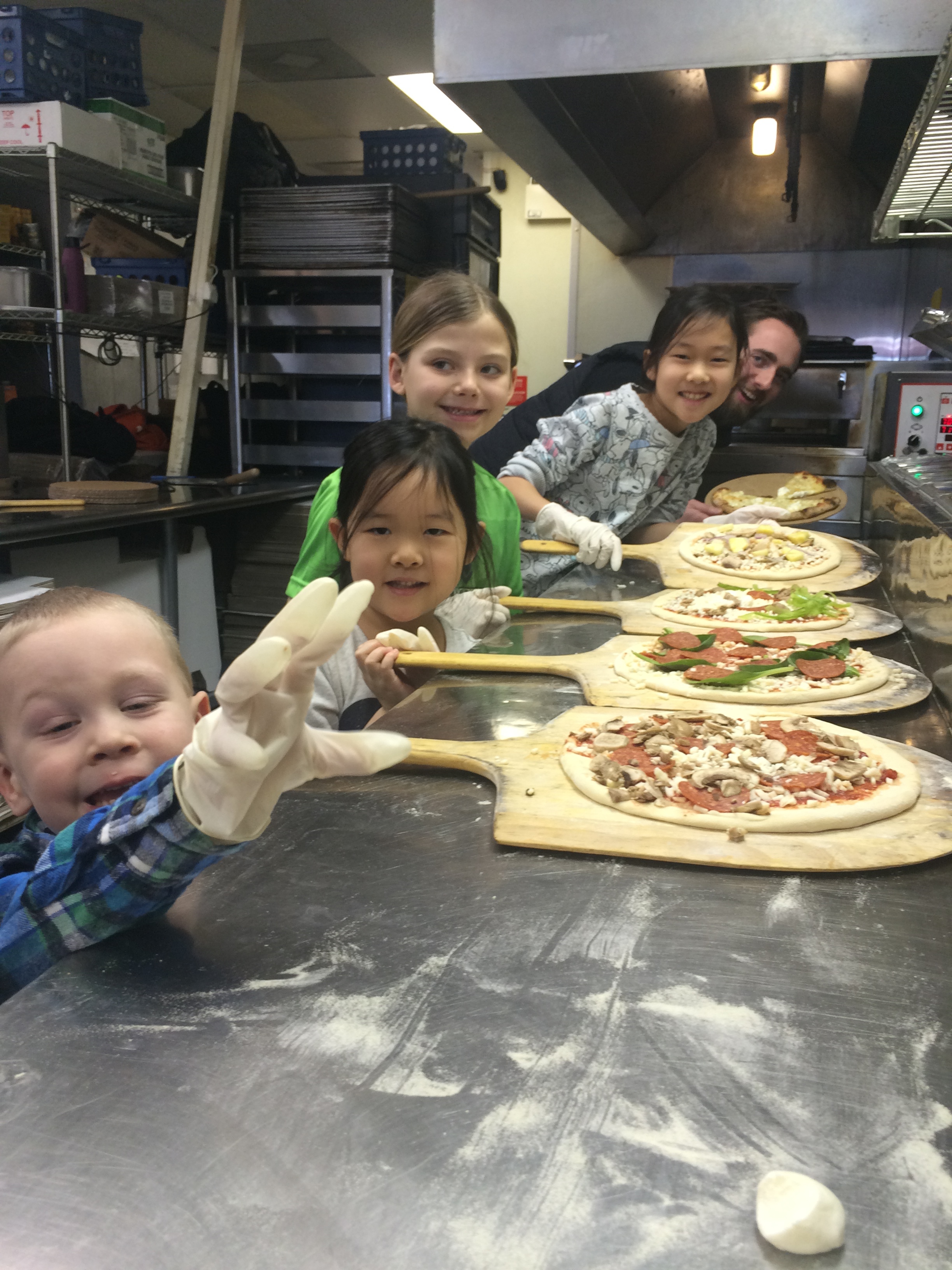 Overall huge success in bringing up the future stars of pizza artistry.