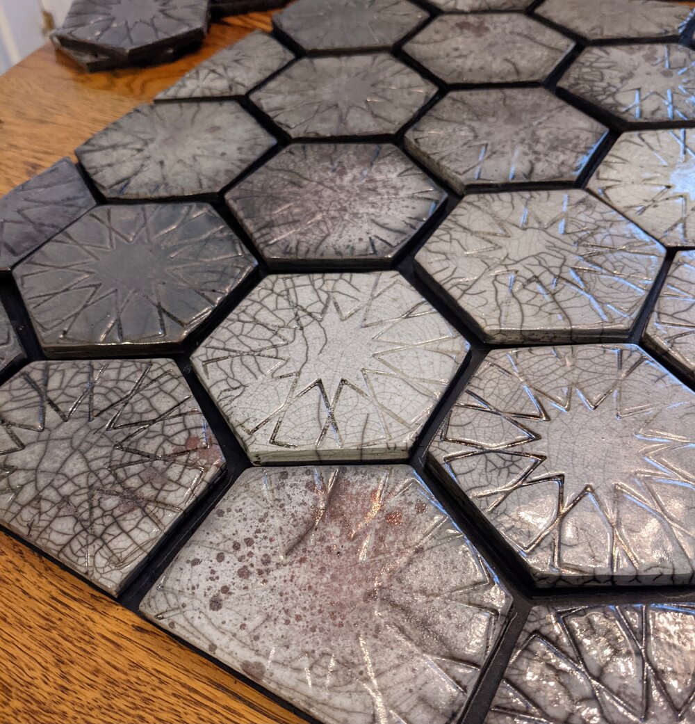 Variation in tiles after firing