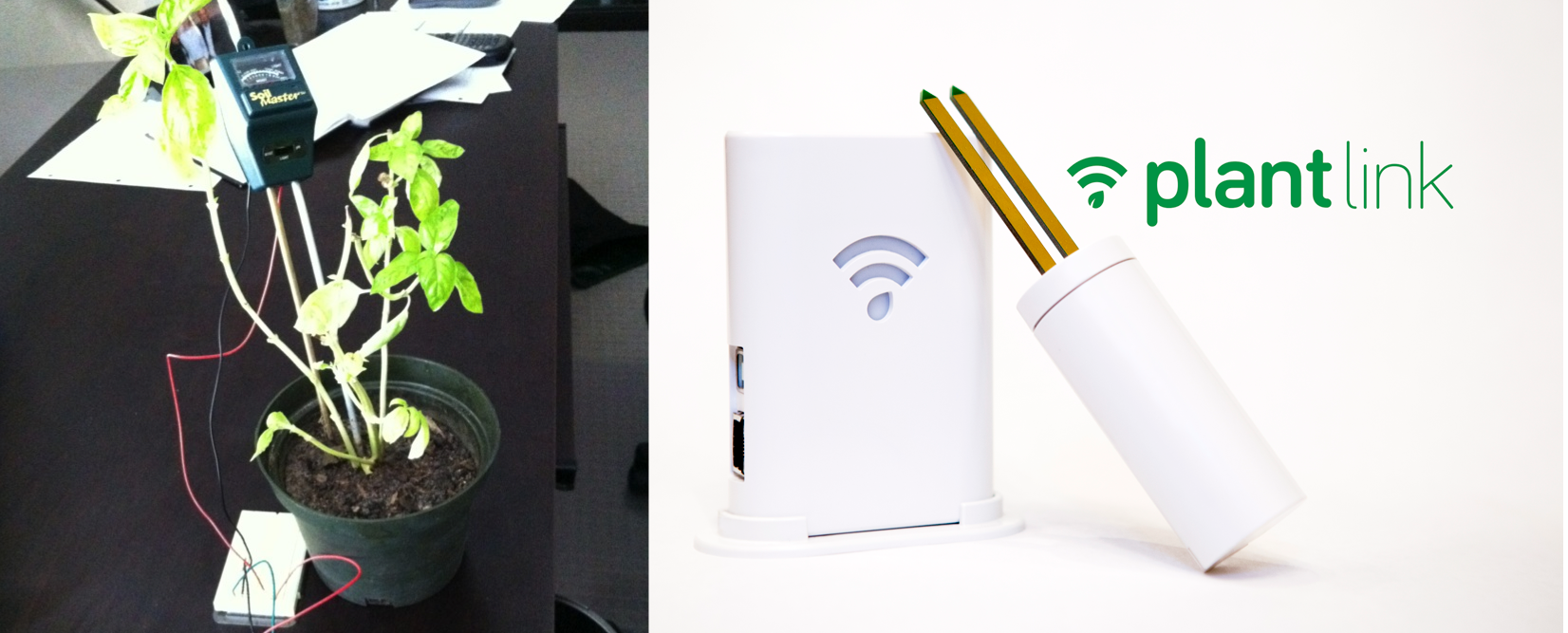 Left: Still a side project. Right: No longer a side project. 