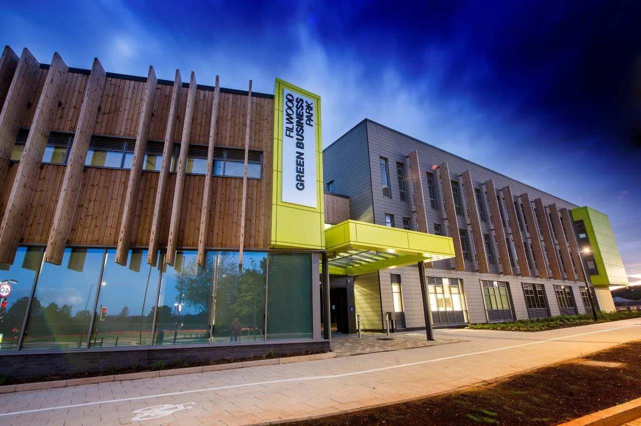 Filwood Green Business Park, Bristol Awards include: Bristol 2015 Green Capital Award, Green Building Award