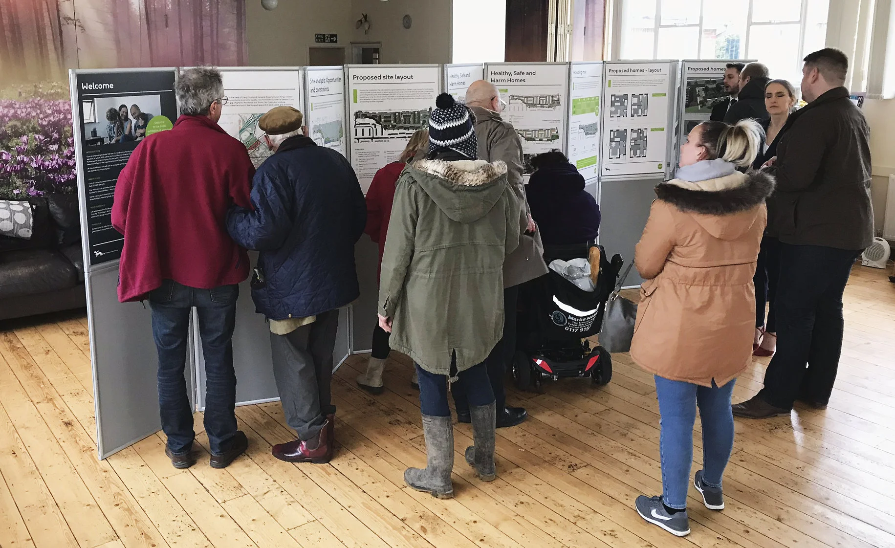 Careful inspection of proposals at a well-attended consultation