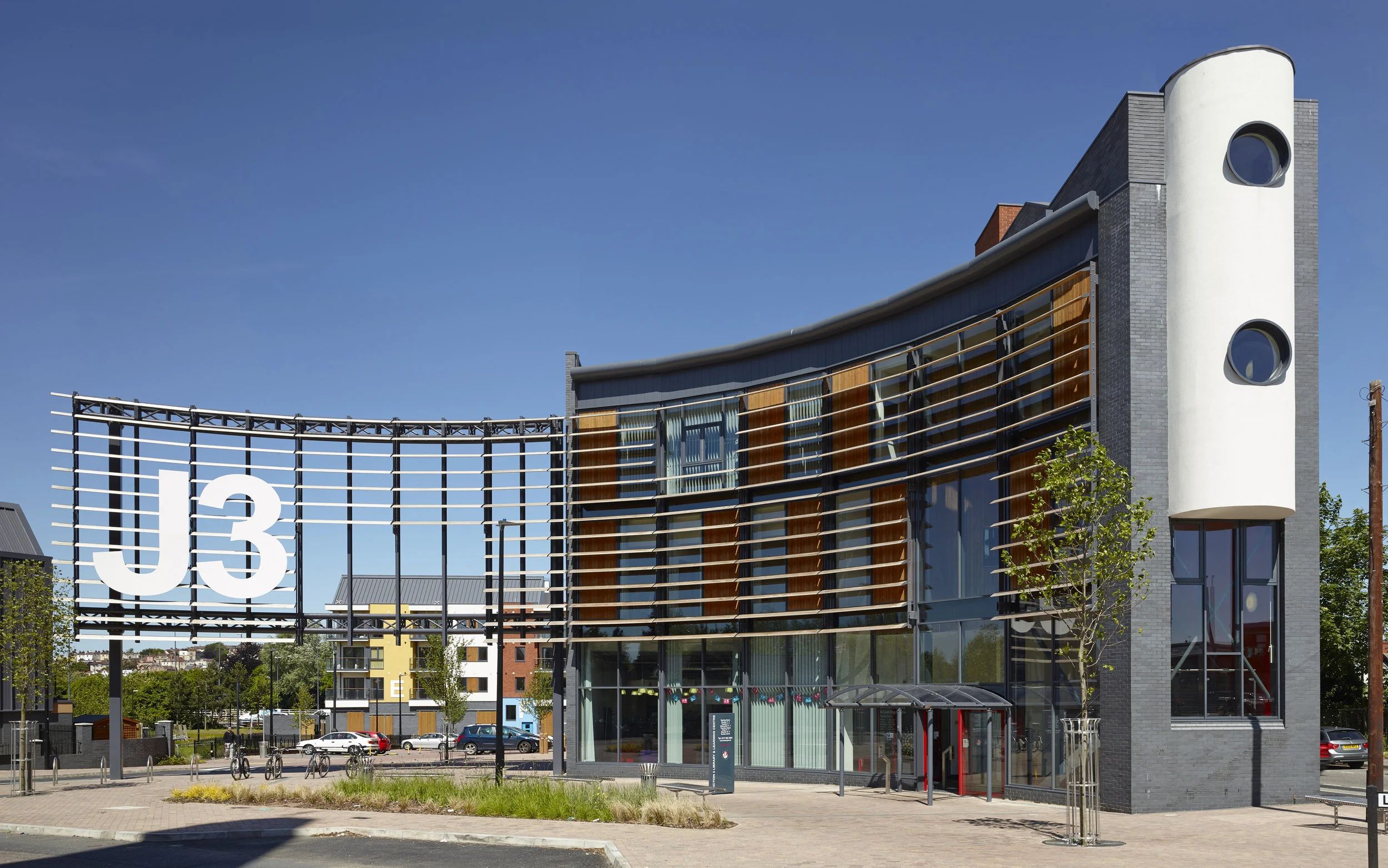 Junction 3, Easton, Bristol: The award winning J3 has revitalised a neglected part of the City