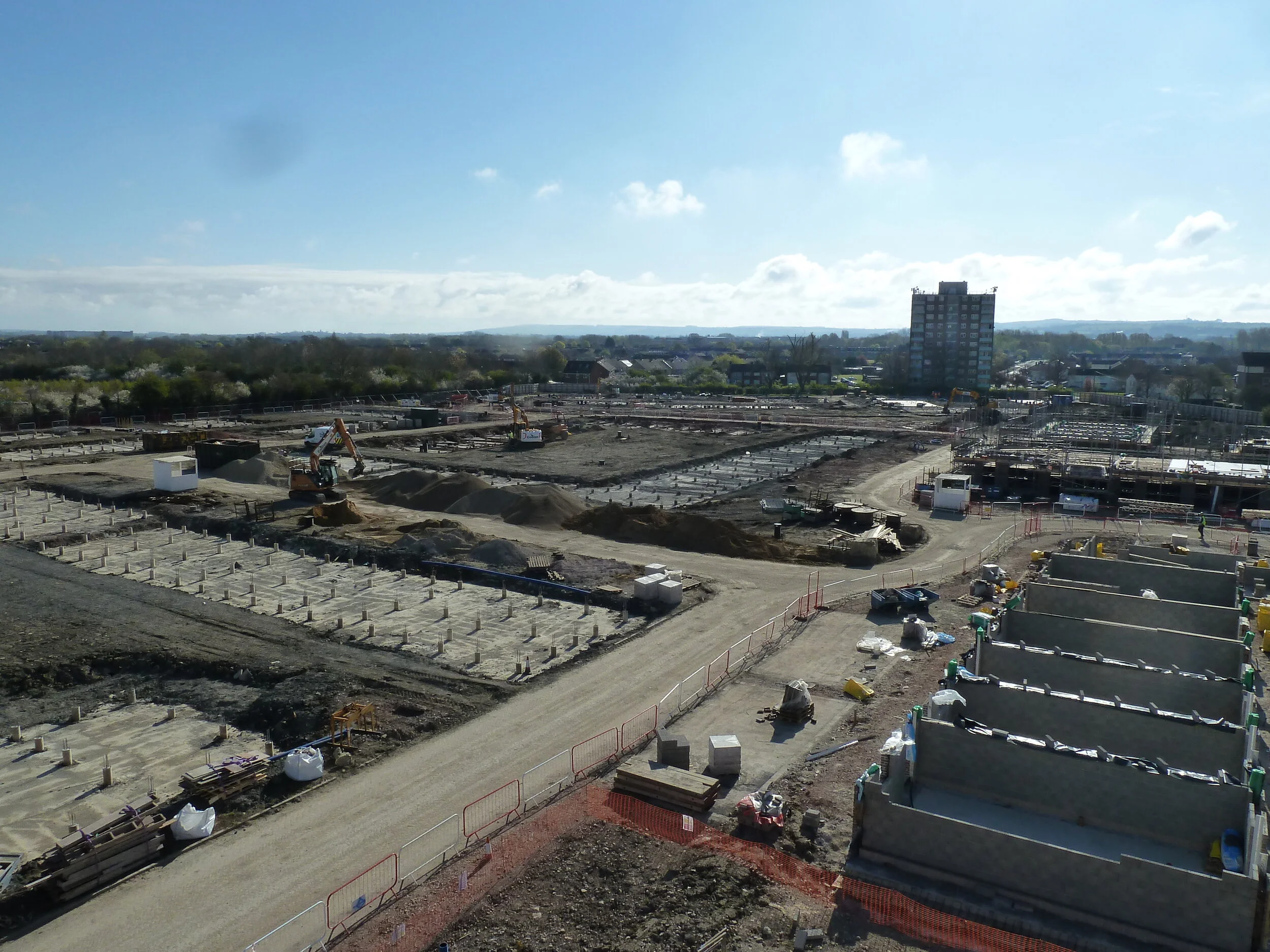 Phase 1 at Oakfield development making great progress.